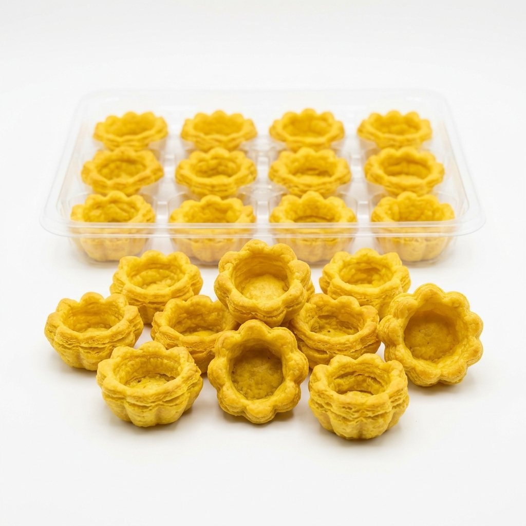 Mini-Blätterteigkörbchen mit Kurkuma Tiefgekühlt Innovaction