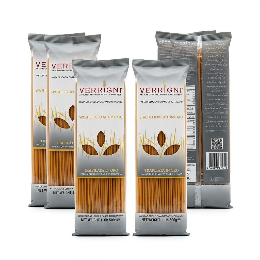 Spaghettoro Affumicato Semola di Grano Duro 500 g — Verrigni