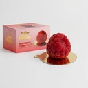 Dessert trompe-l'œil framboise — Atelier Illusion