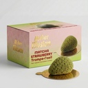 Dessert Trompe-l'Œil au Matcha et à la Fraise Atelier Illusion
