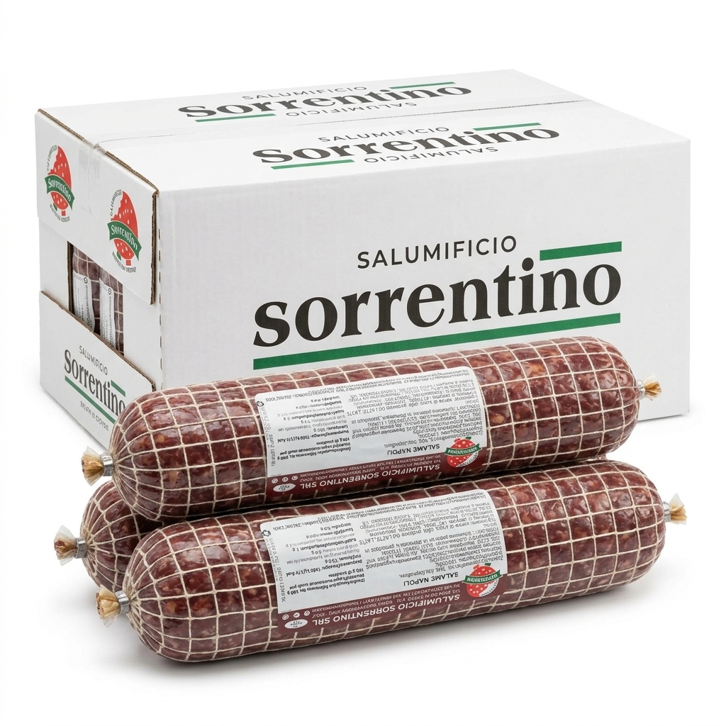 Salame Napoli Whole Vacuum-Packed — Sorrentino