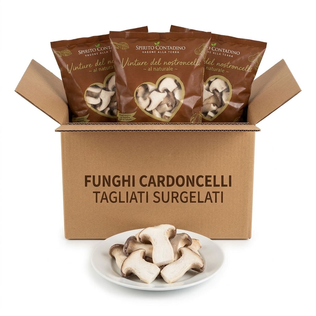 Funghi Cardoncelli Tagliati Surgelati — Polo