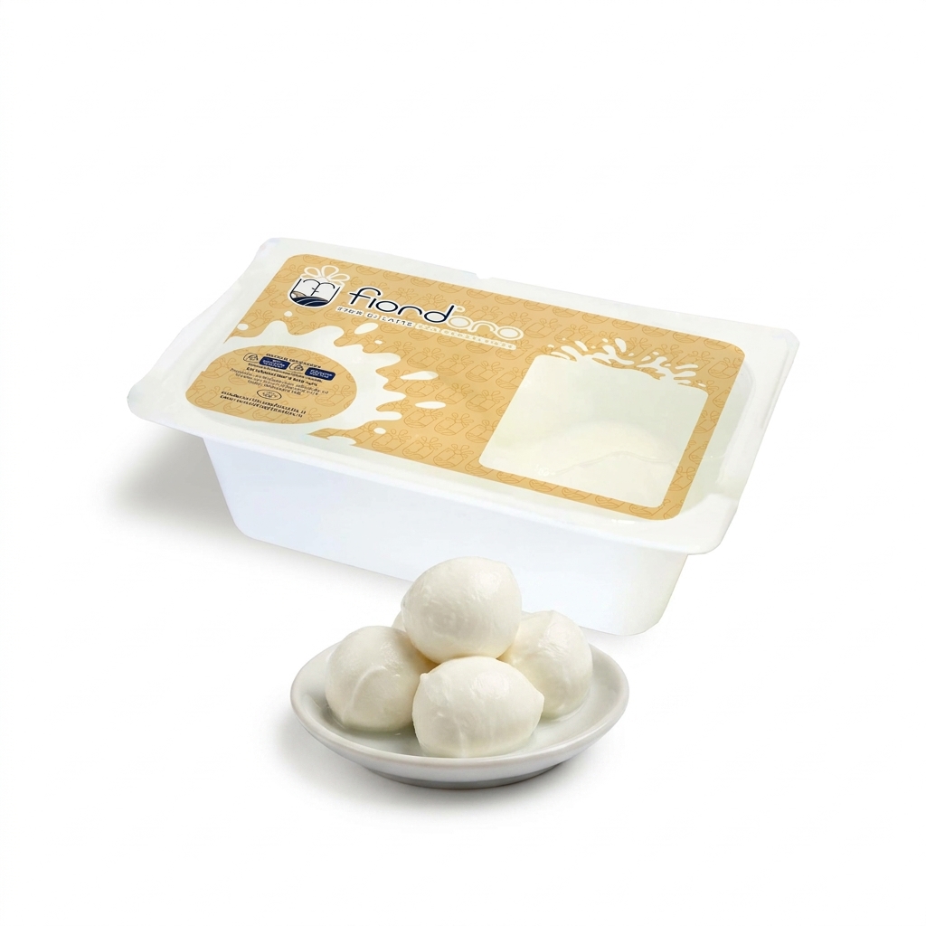 Fiordilatte Ciliegine 10 g Vaschetta 250 g — Giffoniello (GIFF)