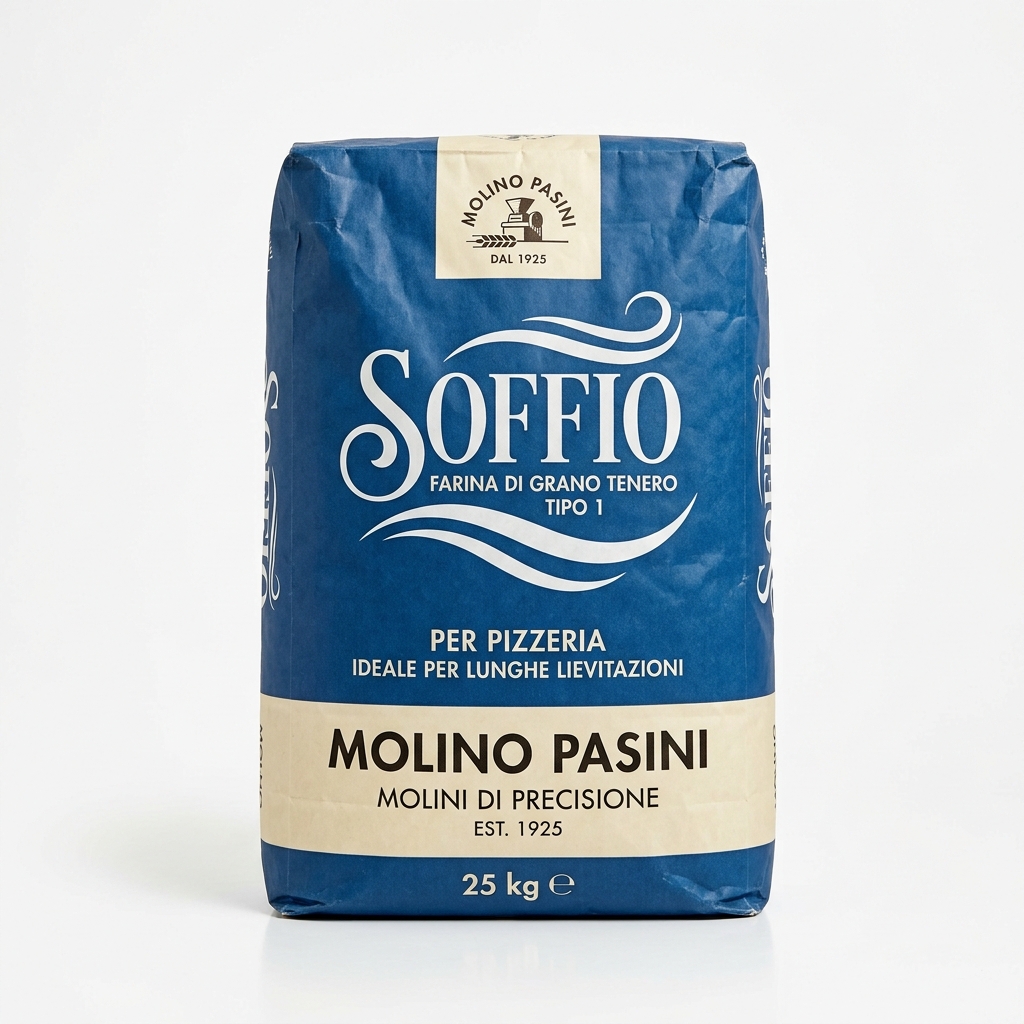 Farina Tipo 1 Soffio Lunga Lievitazione 25 kg — Molino Pasini
