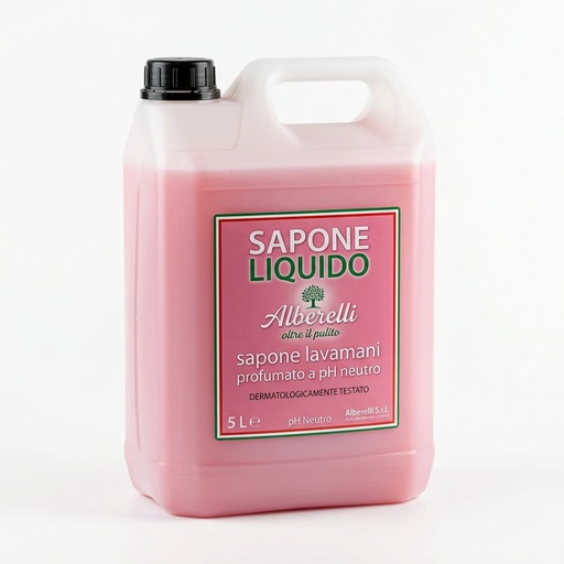 Savon Liquide Mains pH Neutre 5 L — Alberelli