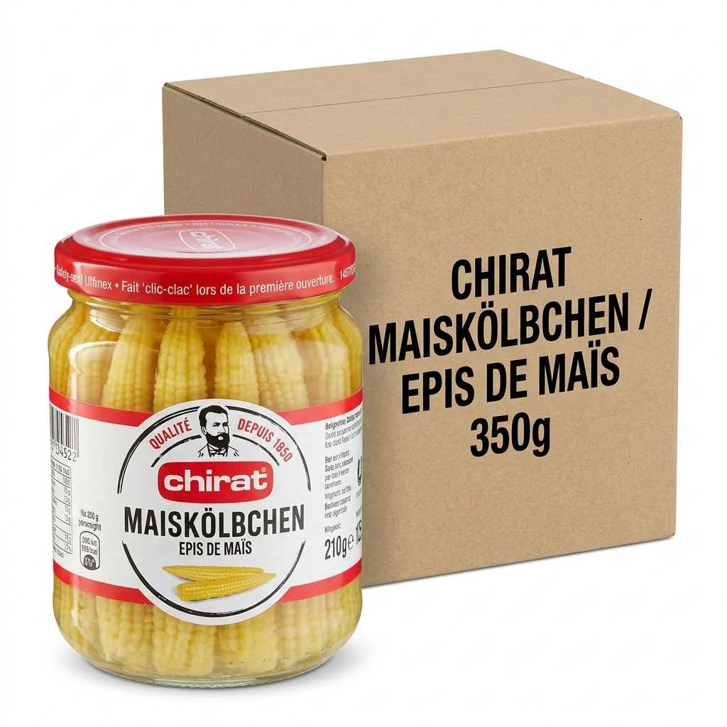 Pannocchiette di Mais Sott'aceto 350 g (Cartone 9) — Chirat