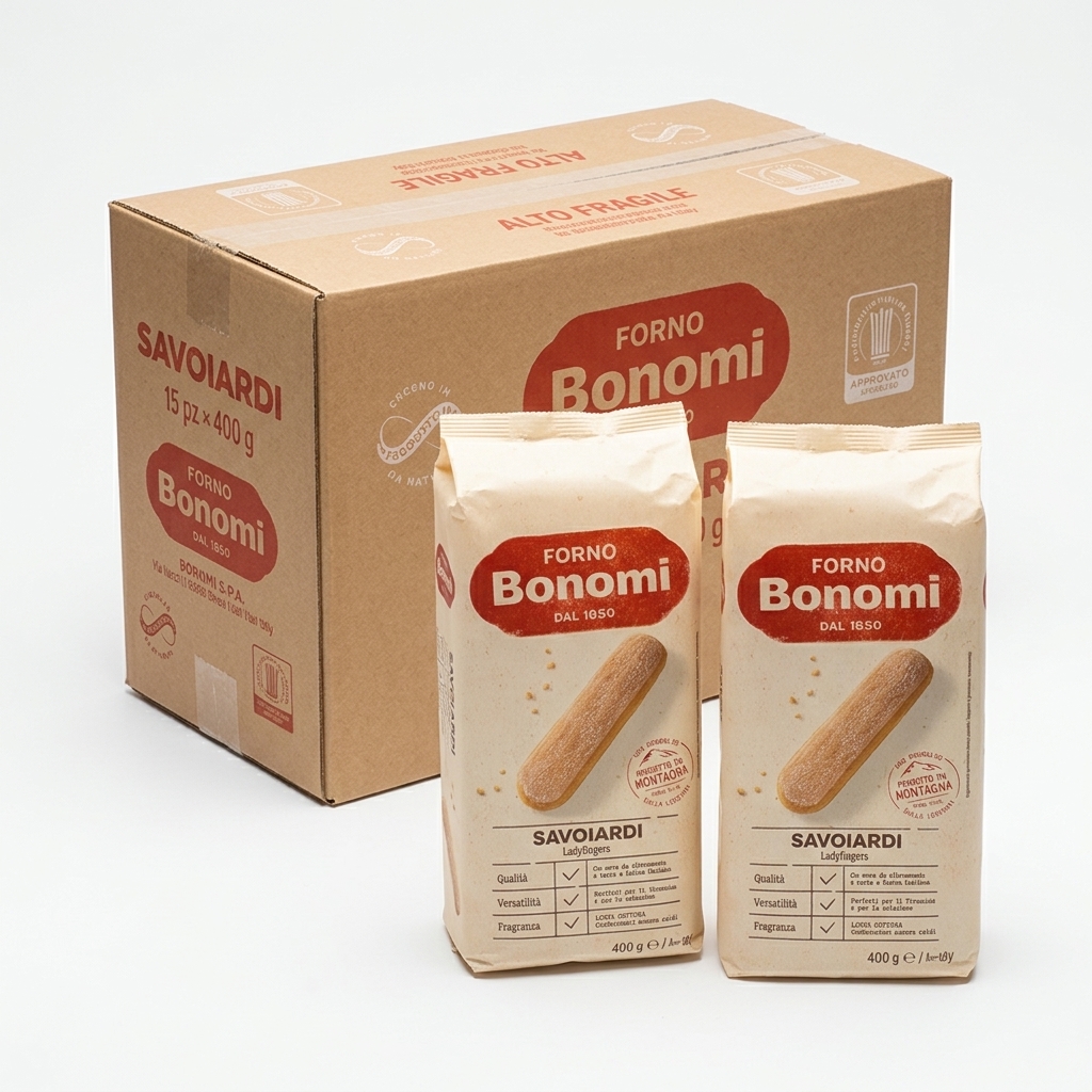 SAVOIARDI FORNO BONOMI CONF 400G 15CONF CRT AGL