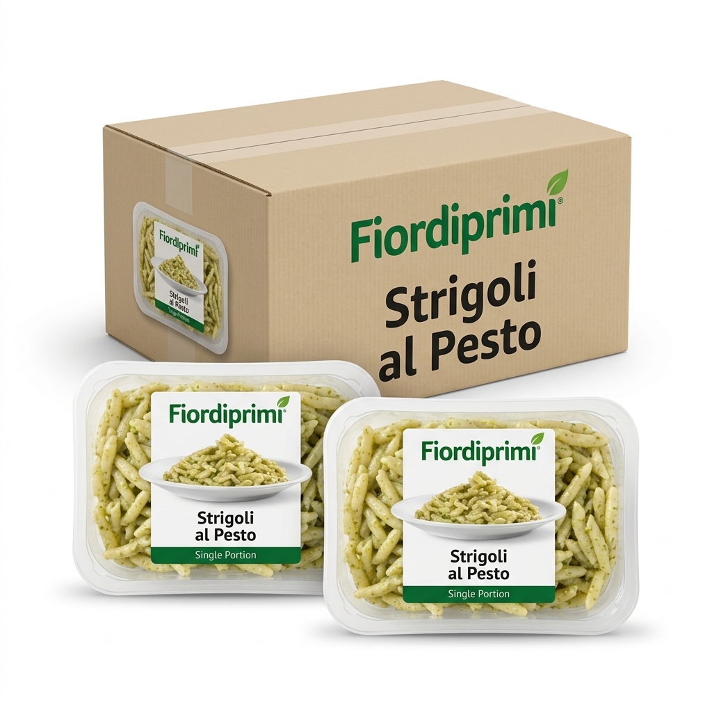 Strigoli al Pesto Monoporzione 4 x 300 g — Fiordiprimi