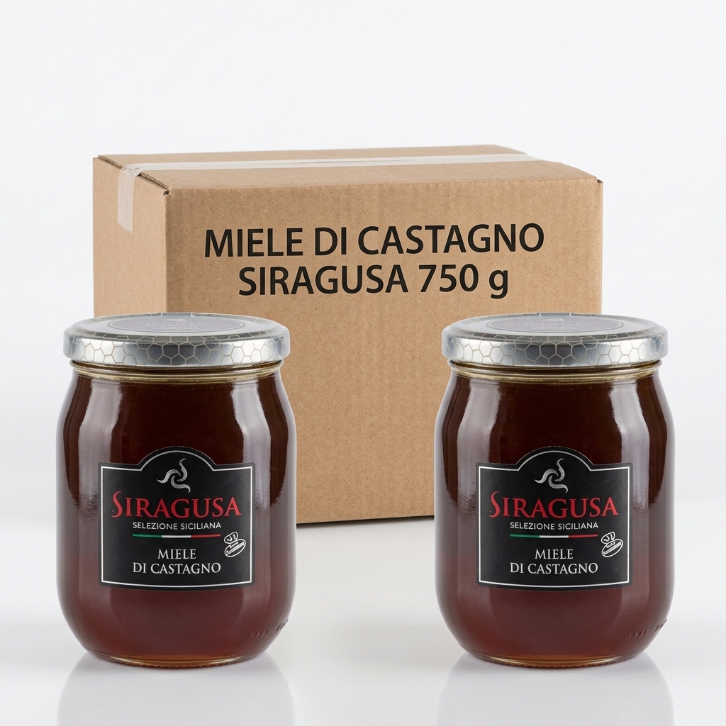 Miele di Castagno Selezione Siciliana 750 g — Siragusa