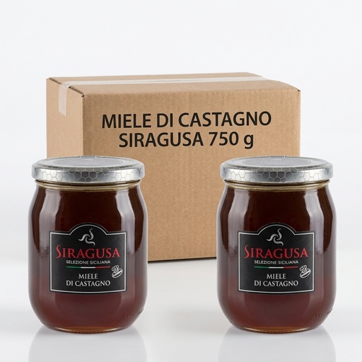 Miele di Castagno Selezione Siciliana 750 g — Siragusa