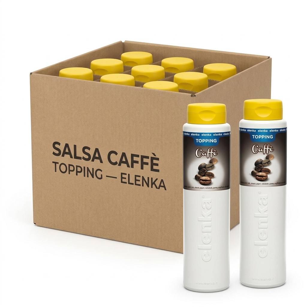 [308] Salsa Caffè Topping 1 kg (Cartone 10 kg) — Elenka