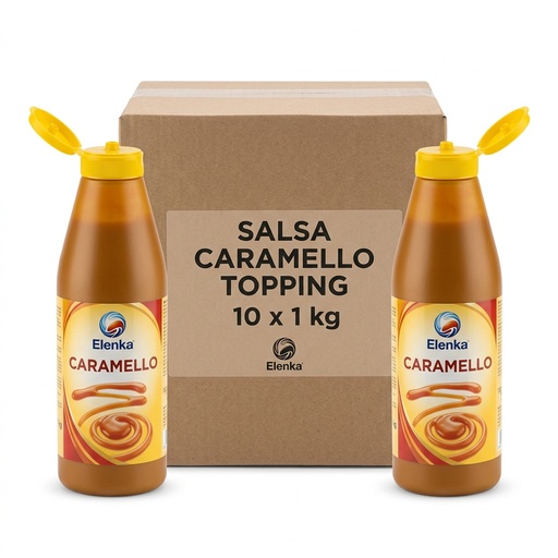 [311] Caramel Topping Sauce 1 kg (Carton 10 kg) — Elenka