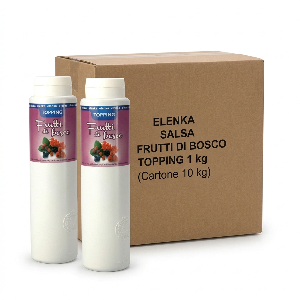 Salsa Frutti di Bosco Topping 1 kg (Cartone 10 kg) — Elenka