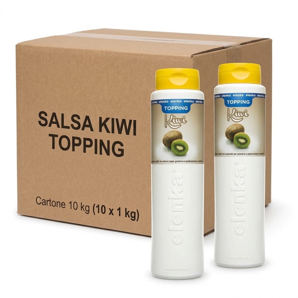 [787] Salsa Kiwi Topping 1 kg (Cartone 10 kg) — Elenka