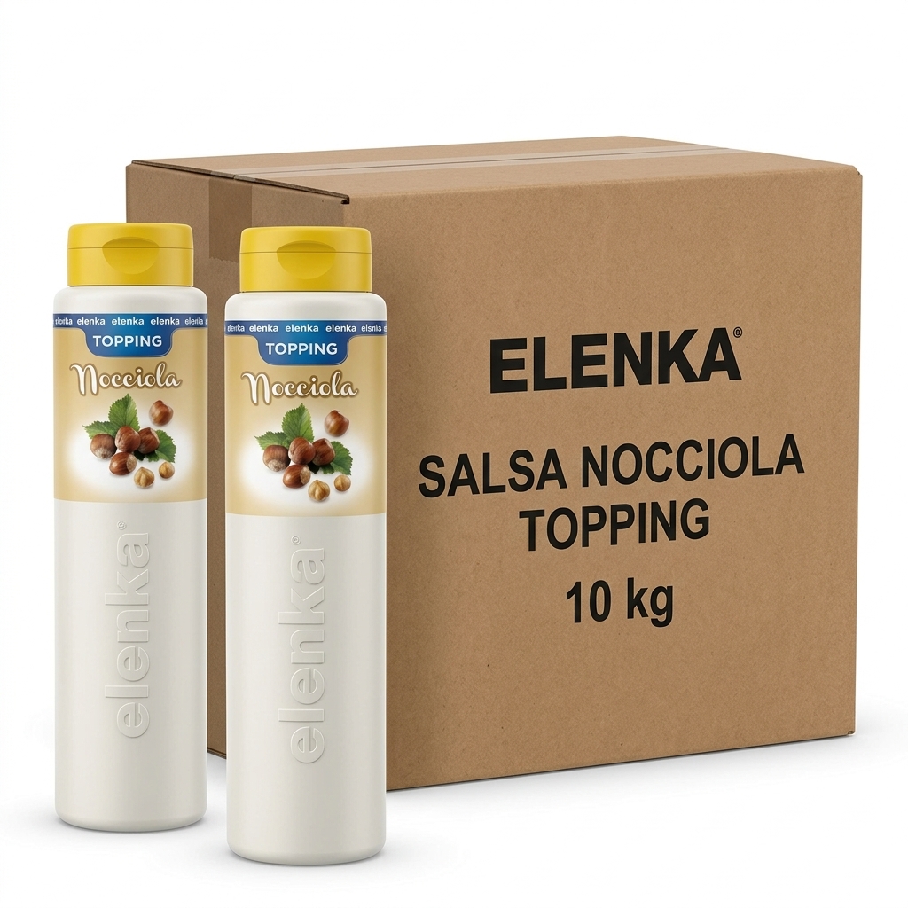 [738] Salsa Nocciola Topping 1 kg (Cartone 10 kg) — Elenka