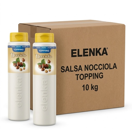 [738] Topping-Sauce Haselnuss 1 kg (Karton 10 kg) — Elenka
