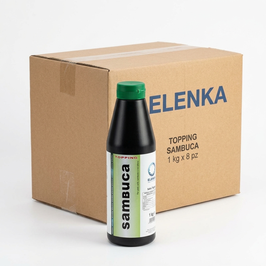 Salsa Sambuca Topping 1 kg (Cartone 8 kg) — Elenka