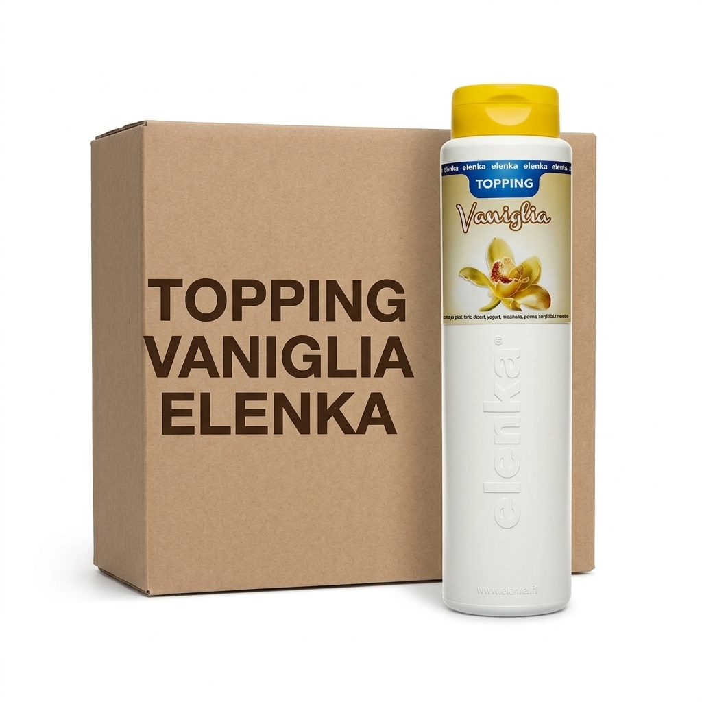 [788] Salsa Vaniglia Topping 1 kg (Cartone 10 kg) — Elenka