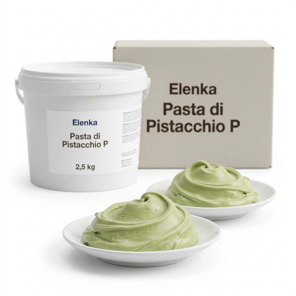 [420] Pasta di Pistacchio P Secchio 2,5 kg (Cartone 10 kg) — Elenka