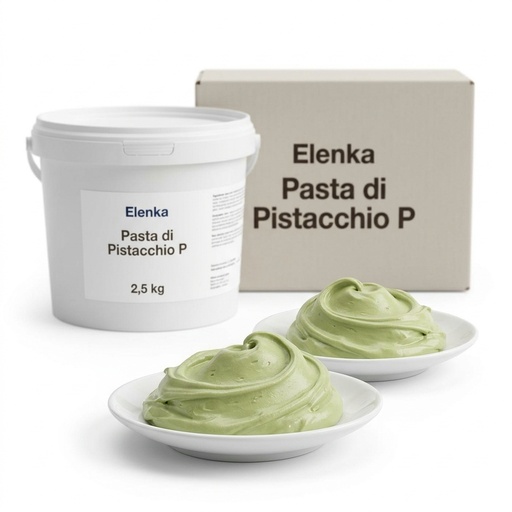 [420] Pasta di Pistacchio P Secchio 2,5 kg (Cartone 10 kg) — Elenka