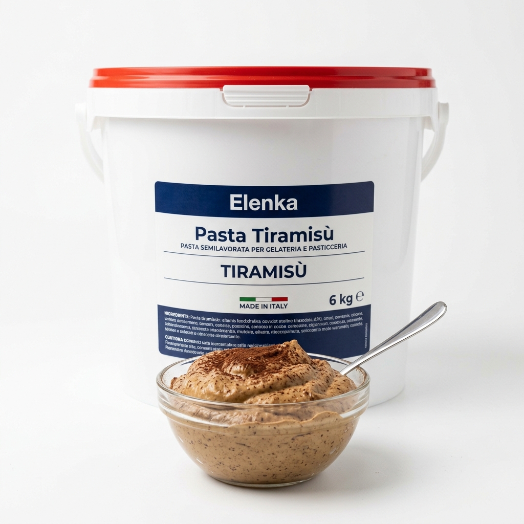 Pasta Tiramisù Secchio 6 kg (Cartone 12 kg) — Elenka