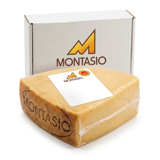 [10020004] Montasio DOP Stravecchio Oltre 18 Mesi a Quarti ca. 1,5 kg
