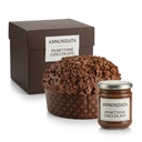 Panettone Schokolade + Glas Füllcreme 1 kg – Annunziata