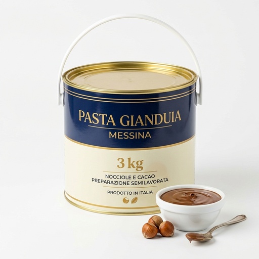 [1185] Gianduia-Paste Messina 3 kg — Elenka