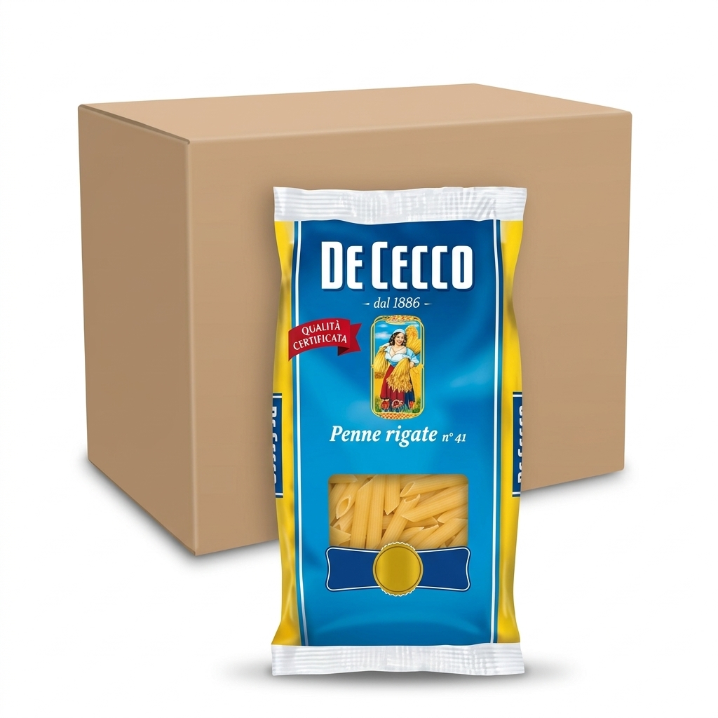 Penne Rigate n.41 De Cecco 3 kg (Cartone 4x3 kg)