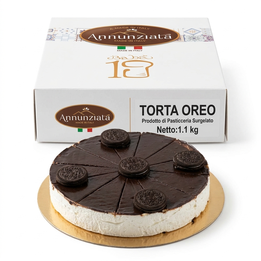 Torte Oreo Vorgeschnitten 12 Stück ca. 1.1 kg ANN
