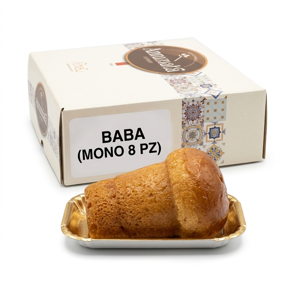 Baba Rum Single Portion approx. 120 g (Carton 8 pcs) ANN