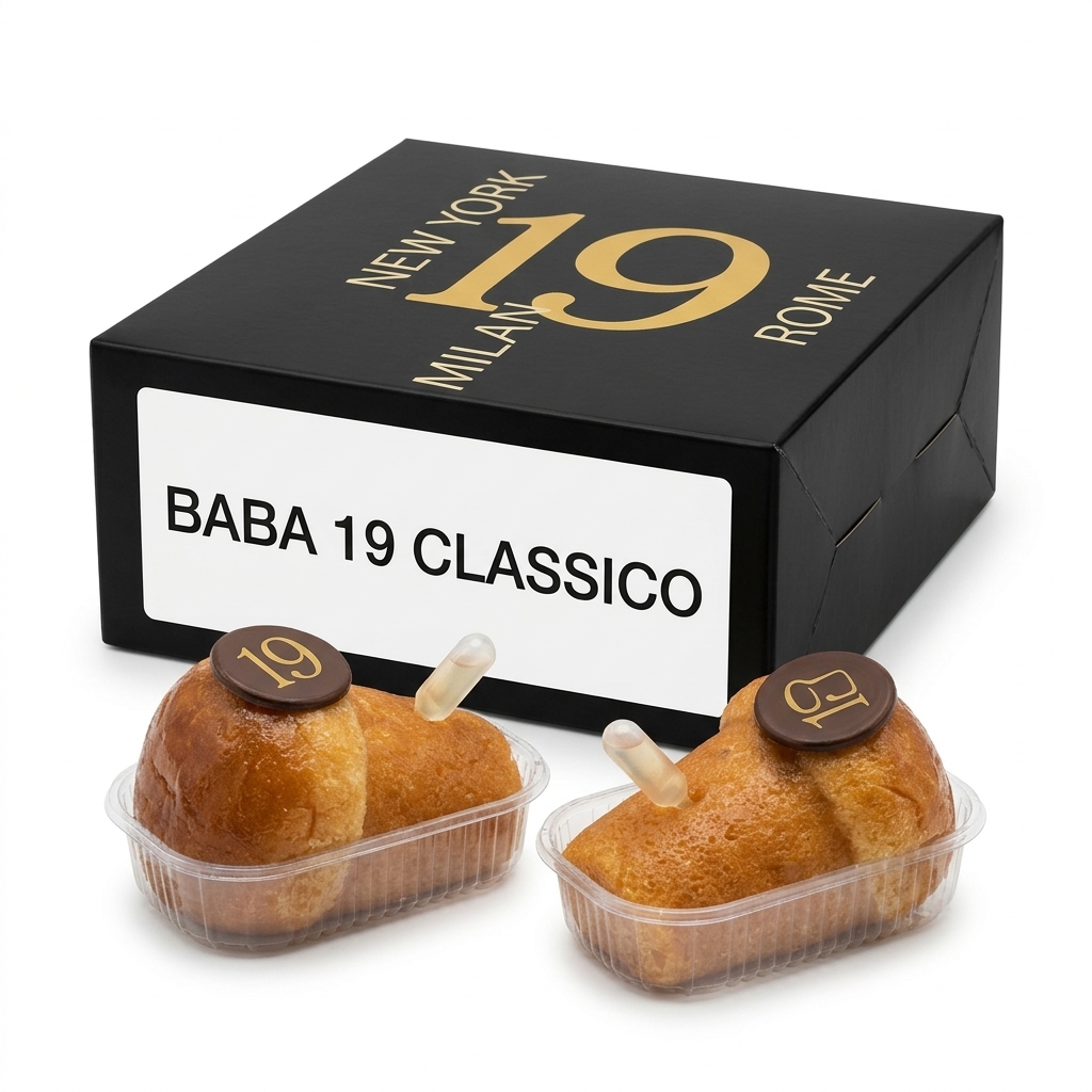 Baba 19 Classique Portion individuelle env. 130 g (Carton 6 pcs) ANN
