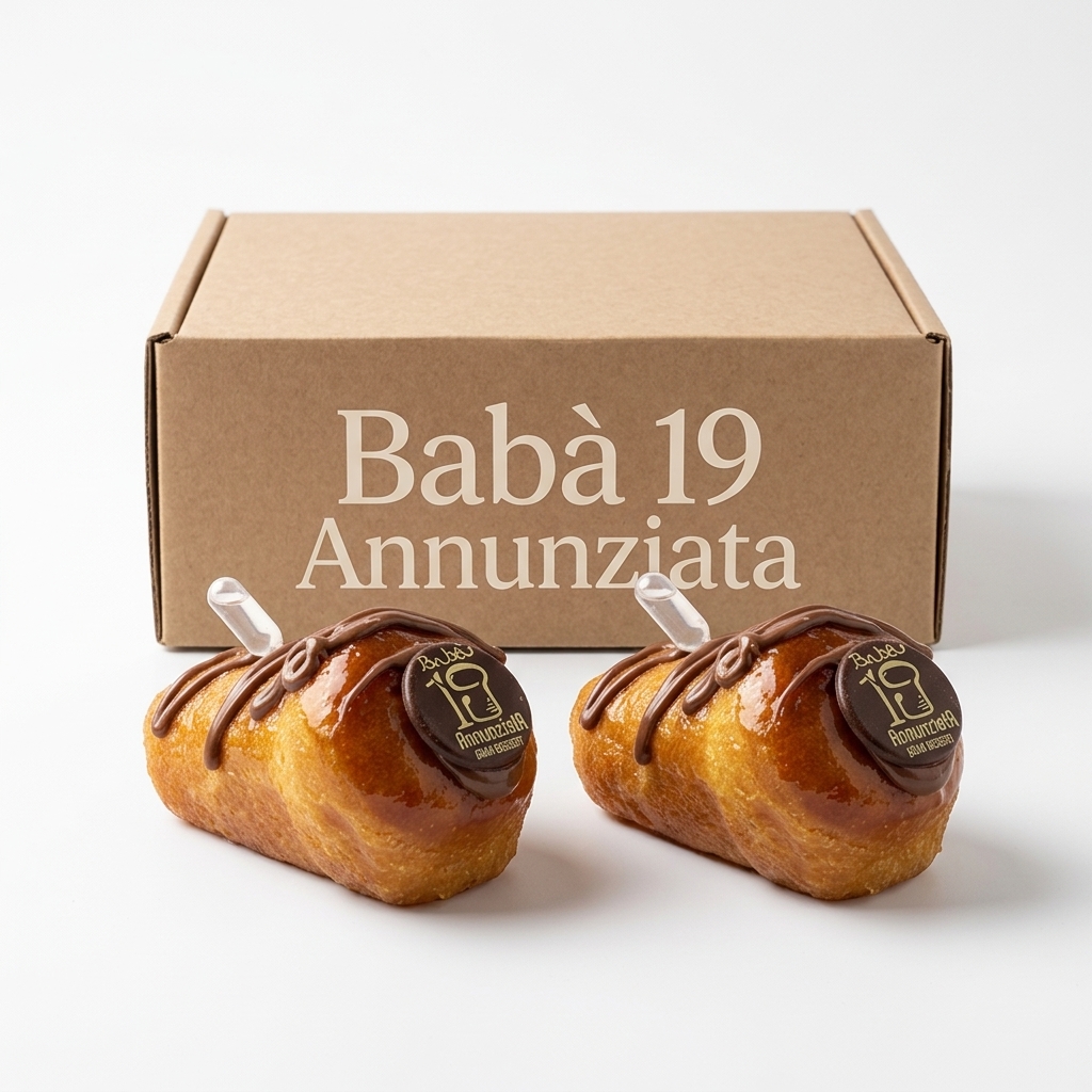 Baba 19 Cioccolato Monoporzione 130 g (Cartone 6 pz) ANN