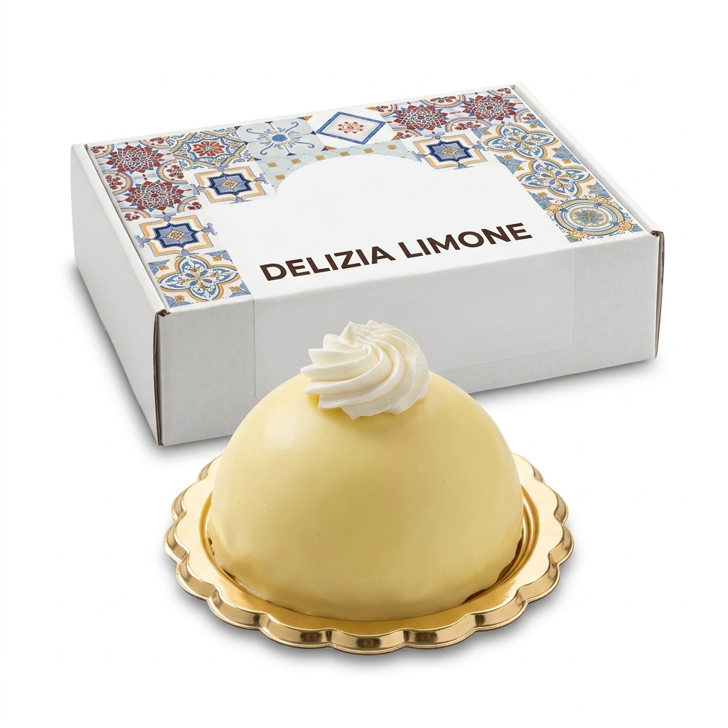 Delizia Limone Monoporzione ca. 125 g (Cartone 6 pz) ANN