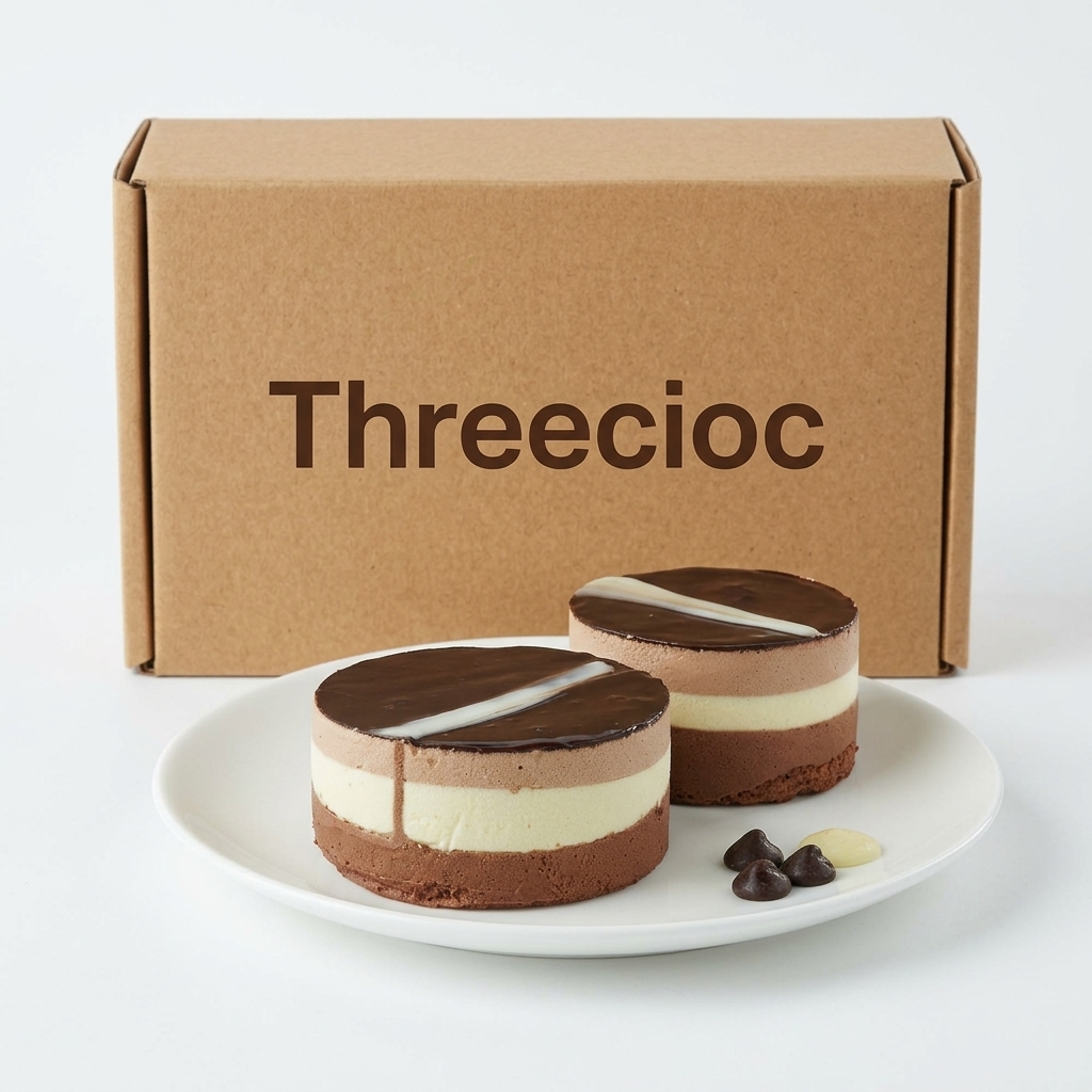Threecioc Tre Cioccolati Monoporzione 145 g (Cartone 6 pz) ANN