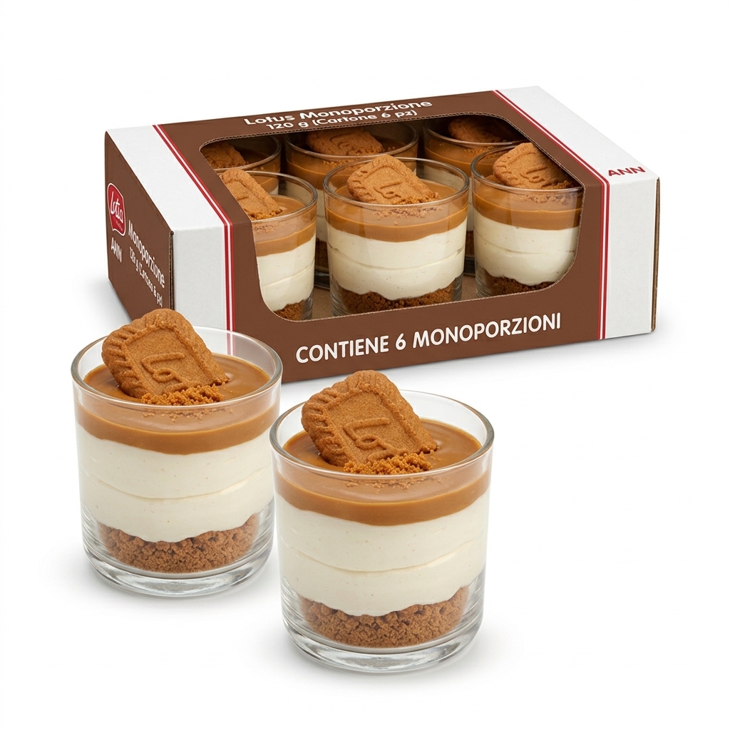 Lotus Monoporzione 120 g (Cartone 6 pz) ANN