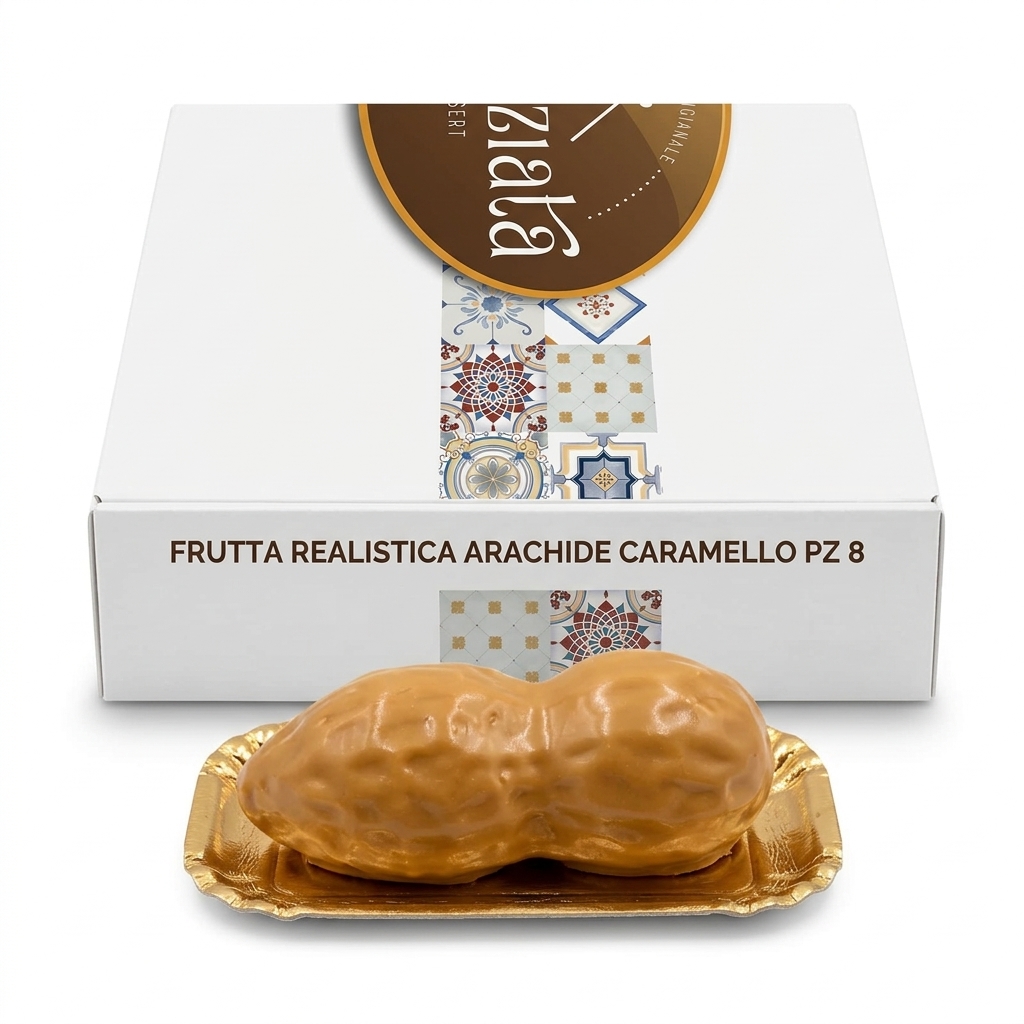 Frutta Realistica Arachide Caramel Portion individuelle (Carton 8 pcs) ANN