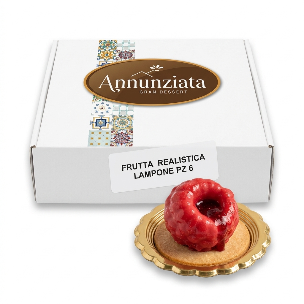 Frutta Realistica Lampone Monoporzione (Cartone 6 pz) ANN