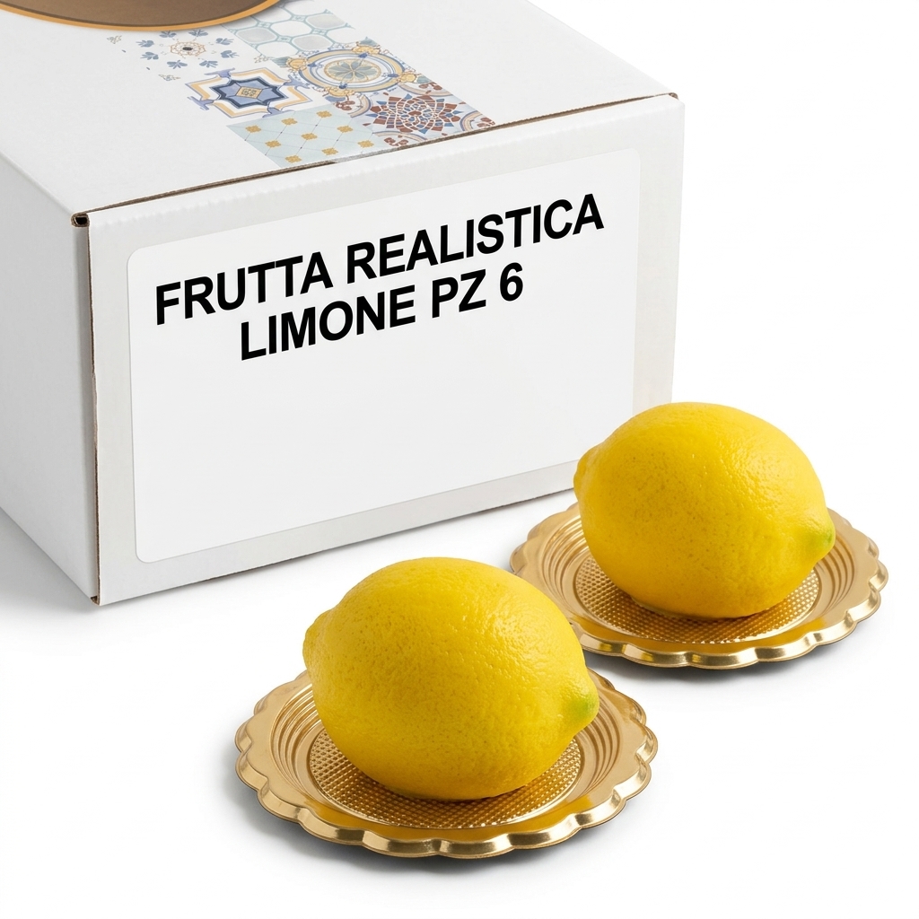 Frutta Realistica Limone Monoporzione (Cartone 6 pz) ANN