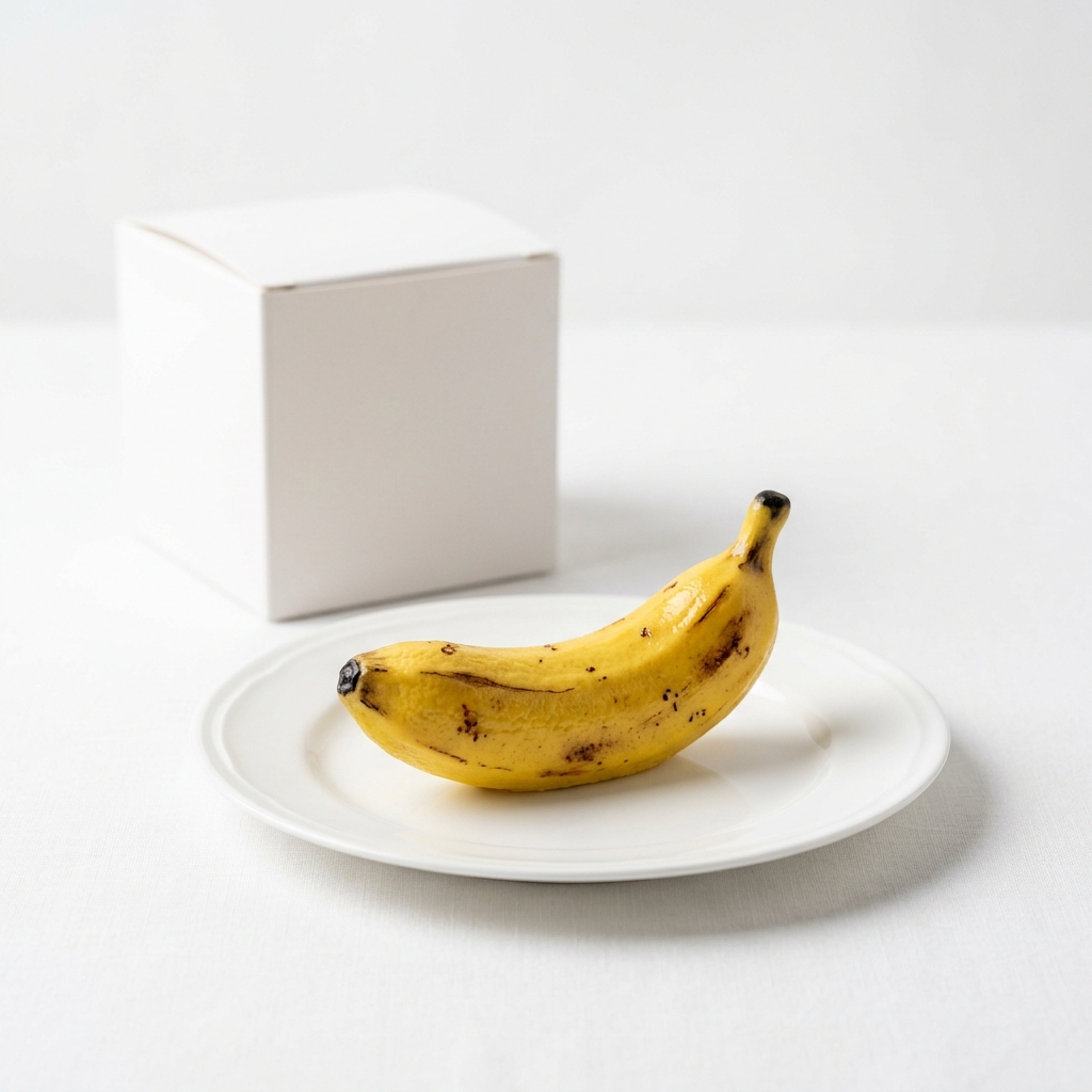 Frutta Realistica Banana Monoporzione (Cartone 8 pz) ANN