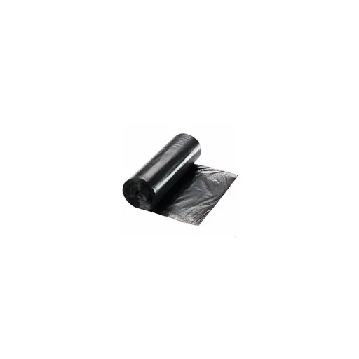 [250250AS60] Black Refuse Bags 60 L with Drawstring, 10 Bags per Roll (Carton of 20 Rolls) — jirrolle
