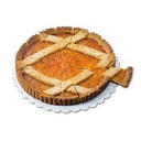 TORTA PRETAGLIATA CROSTATA DI ALBICOCCA TONDA PRETAGLIATA 14 PZ  940G PZ SG