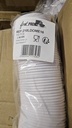 White PS Lid Diam 90mm 100pcs 10 Pack Crt First