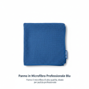 Chiffon Microfibre Professionnel Bleu 32x32cm