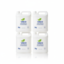 VINCO White Musk Fabric Softener 5kg - Pack of 4 Canisters