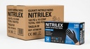 GUANTI NITRILE NERO NITRILEX M 100PZ CONF AL