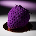 DESSERT TROMPE-L'OEIL UBE E FRAGOLA ATELIER ILLUSION