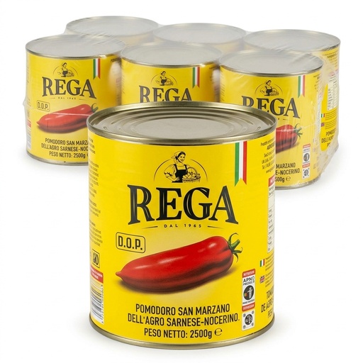 Pomodori Pelati San Marzano DOP 6×2,5 kg